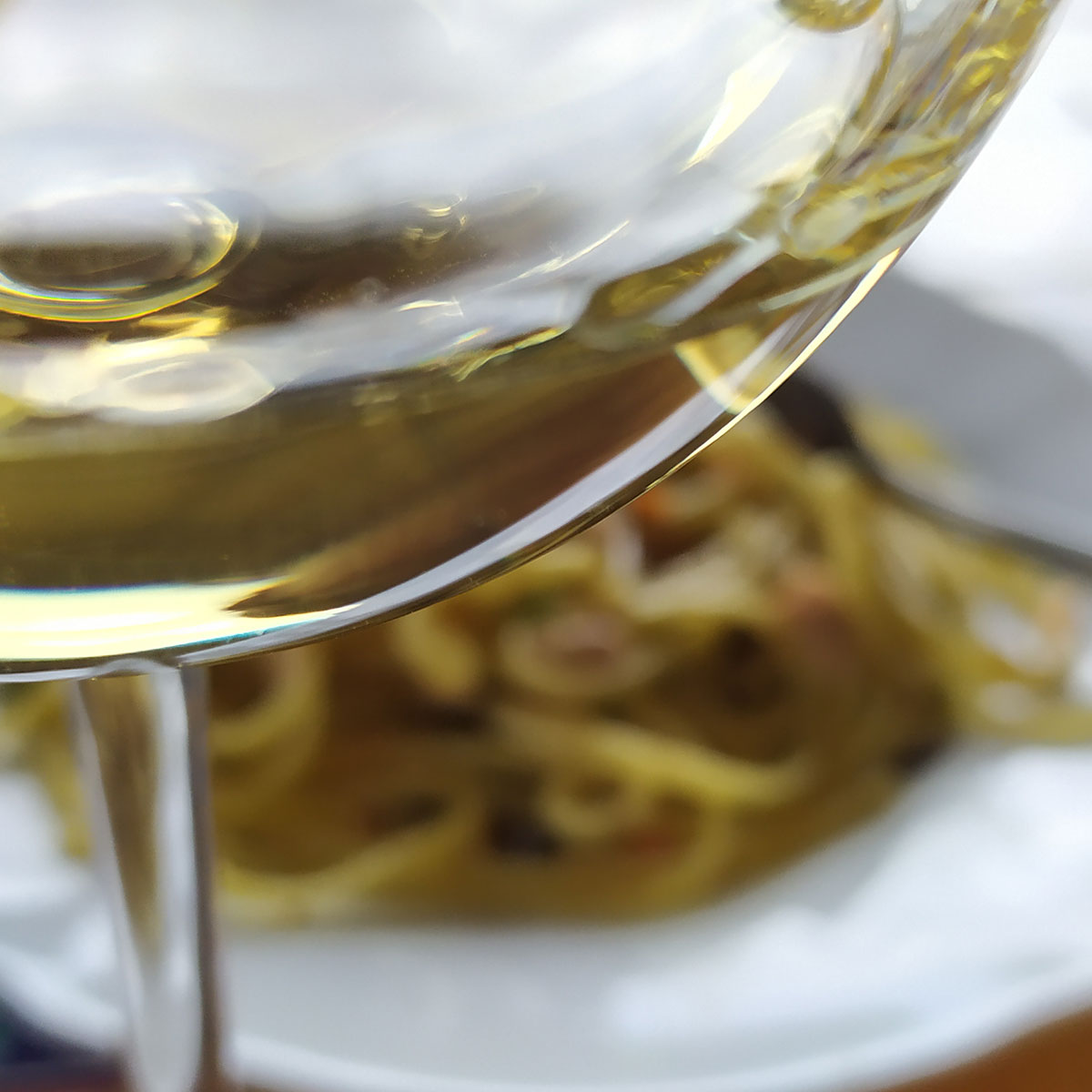 Pecorino 2019 e spaghetti